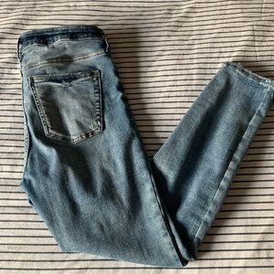 Silver infinite jeans